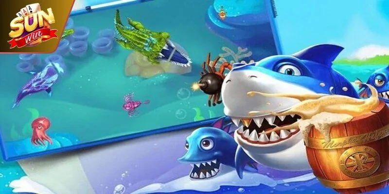 Bắn Cá Vàng - Siêu Phẩm Giải Trí Đổi Thưởng Đỉnh Cao 2026 3 Sunwin Cách chơi game rất đơn giản, dễ hiểu cho các ngư thủ