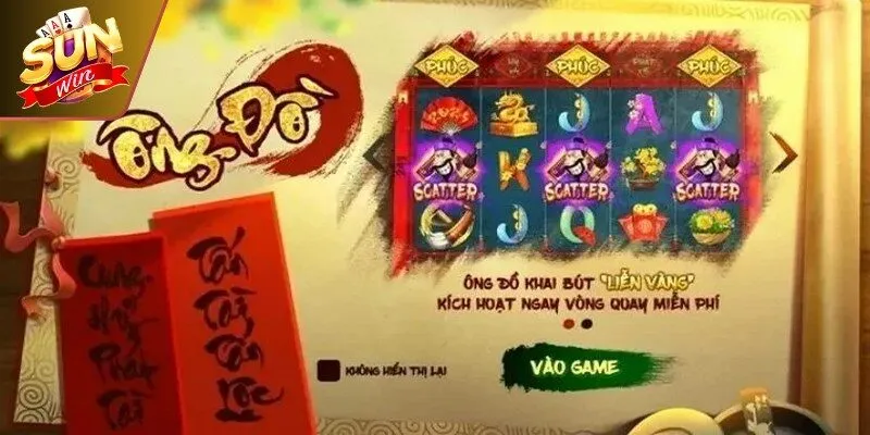 Nổ Hũ Ông Đồ - Siêu Phẩm Quay Hũ Đẳng Cấp Nhất 2026 2 Sunwin Nổ hũ ông đồ là game lấy cảm hứng từ nét văn hóa ngày Tết cổ truyền